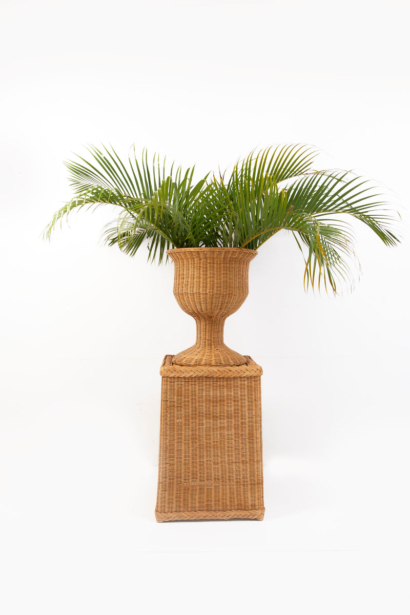 Sumba Rattan Urn