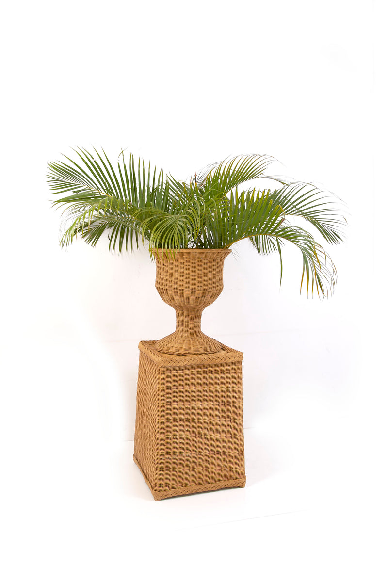 Sumba Rattan Urn