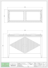 Raffles Low Bar Cabinet